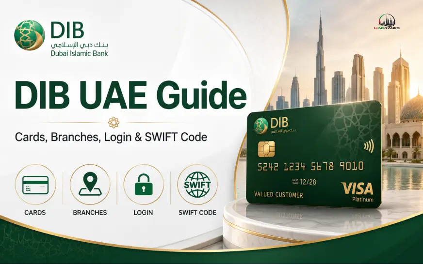 DIB UAE Guide to Banking, Cards, Branches and Online Services