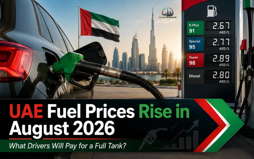 UAE Fuel Prices Rise in August 2026 | What Drivers Will Pay for a Full Tank?