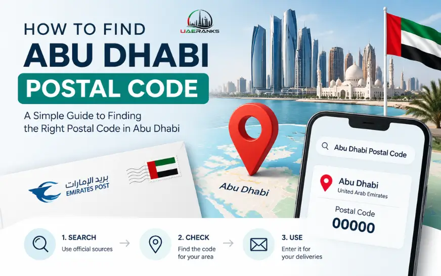 How to Find Abu Dhabi Postal Code? Easy & Simple Methods