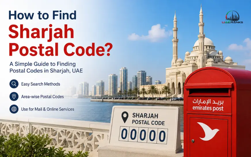 How to Find Sharjah Postal Code?